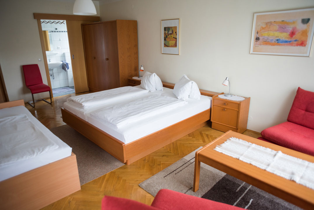 Dreibettzimmer